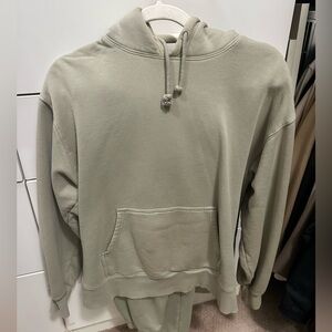 Aritzia TNA fleece sweatsets